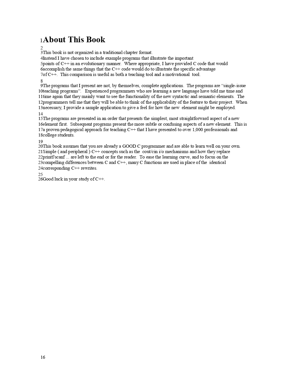 C ++ For C Programmers - Page 2