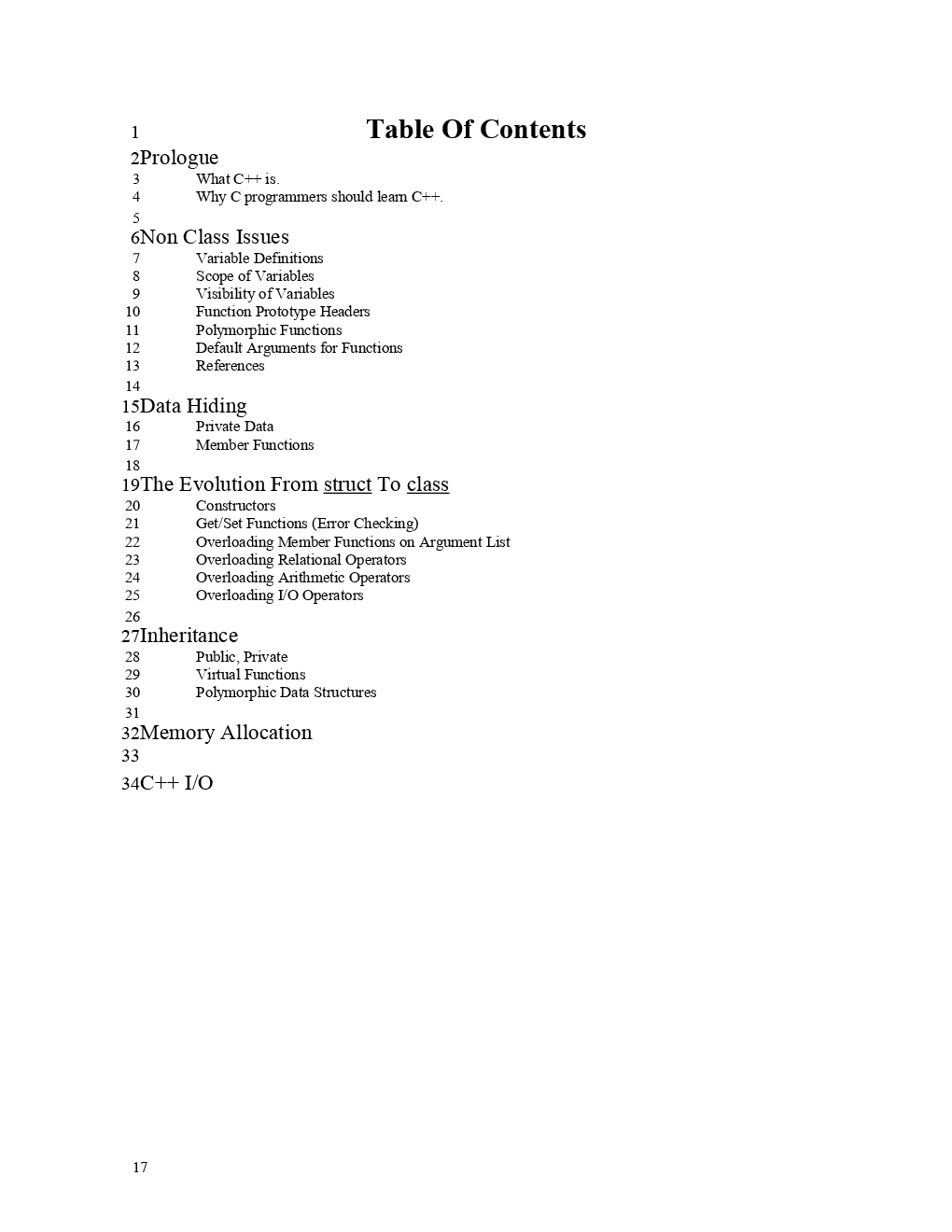 C ++ For C Programmers - Page 3