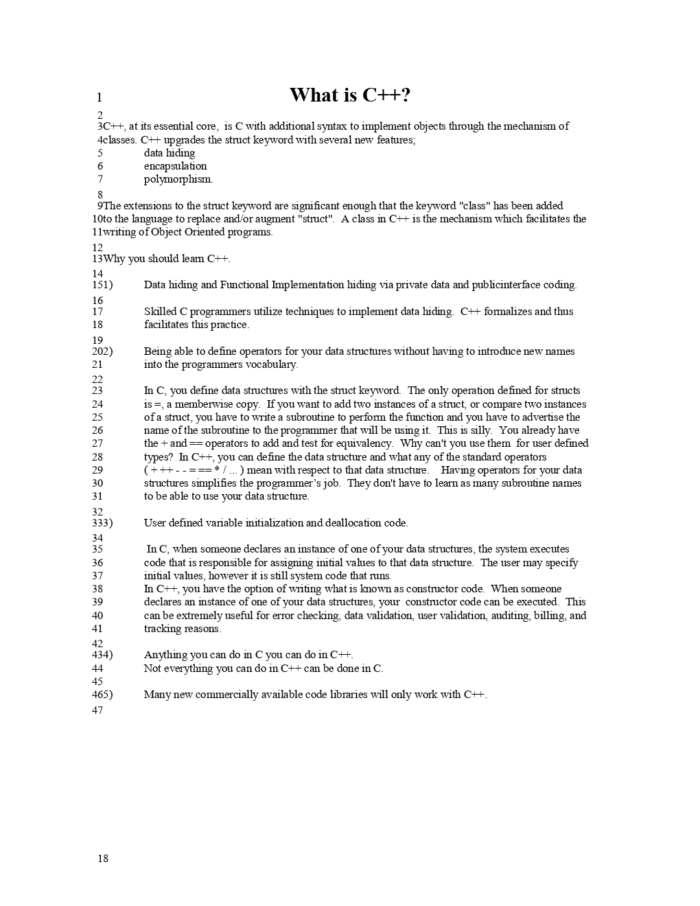 C ++ For C Programmers - Page 4