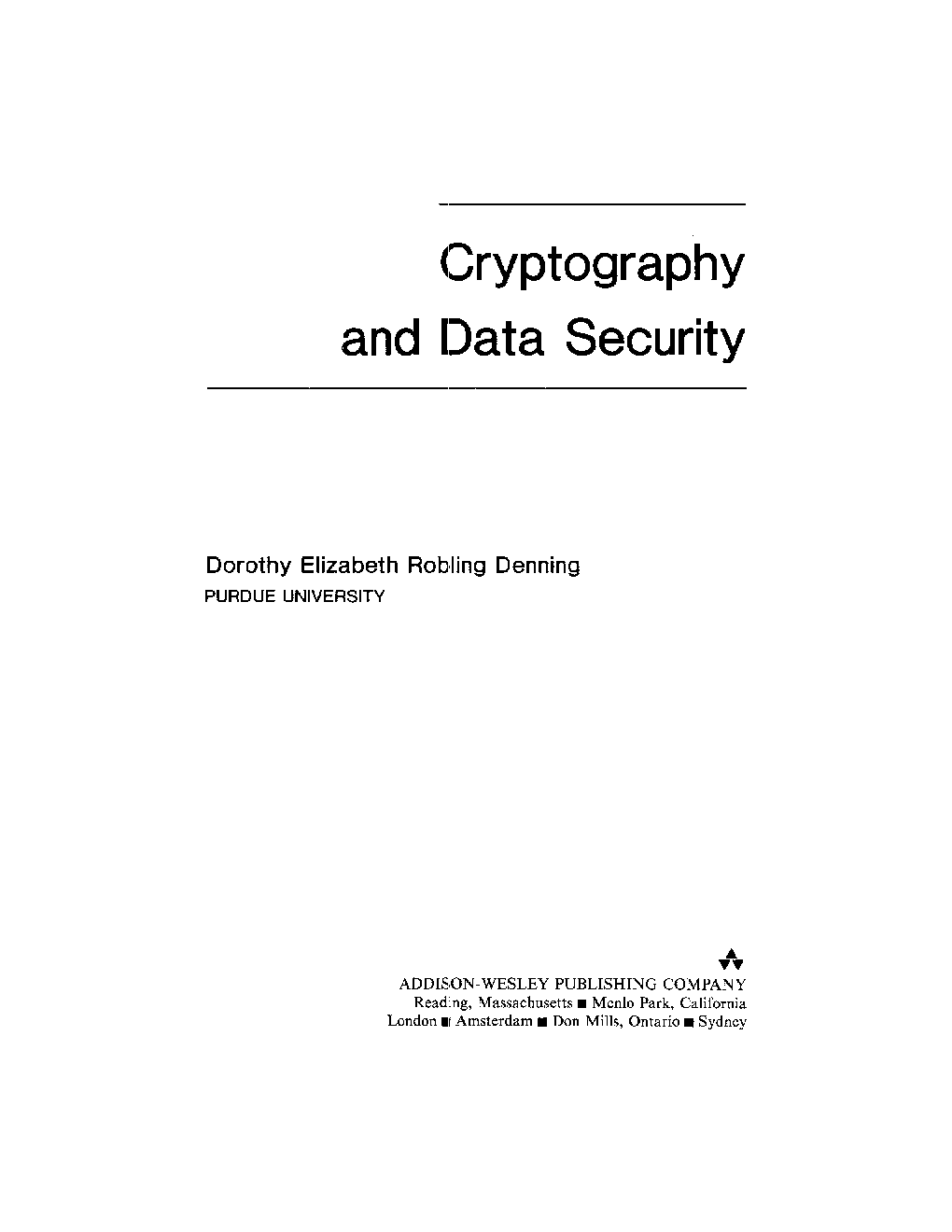 Cryptography And Data Security - Page 2