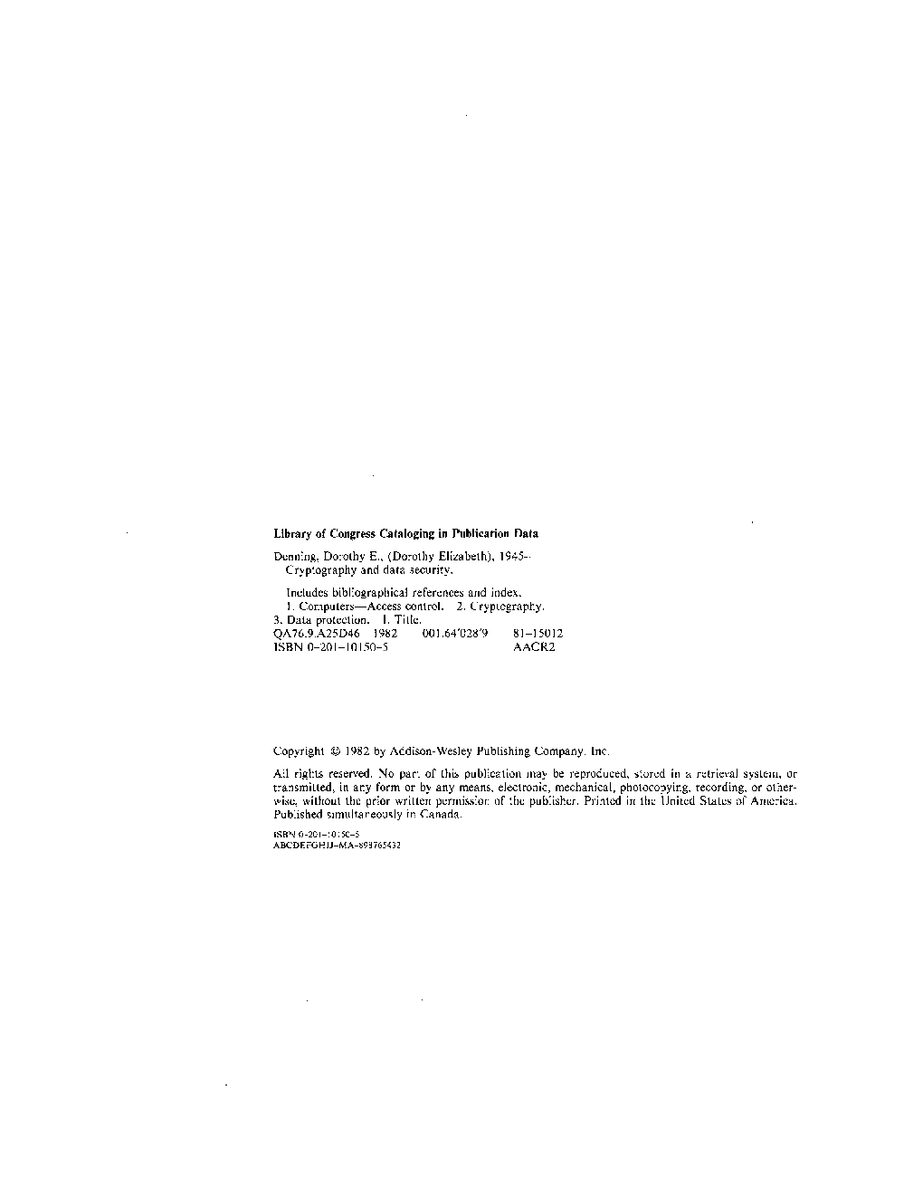 Cryptography And Data Security - Page 3