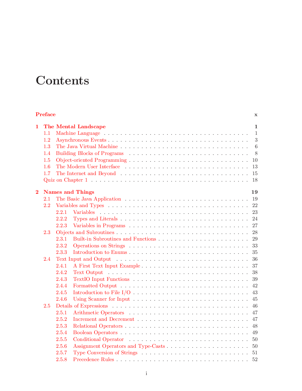 Introduction To Programming Using Java - Page 3