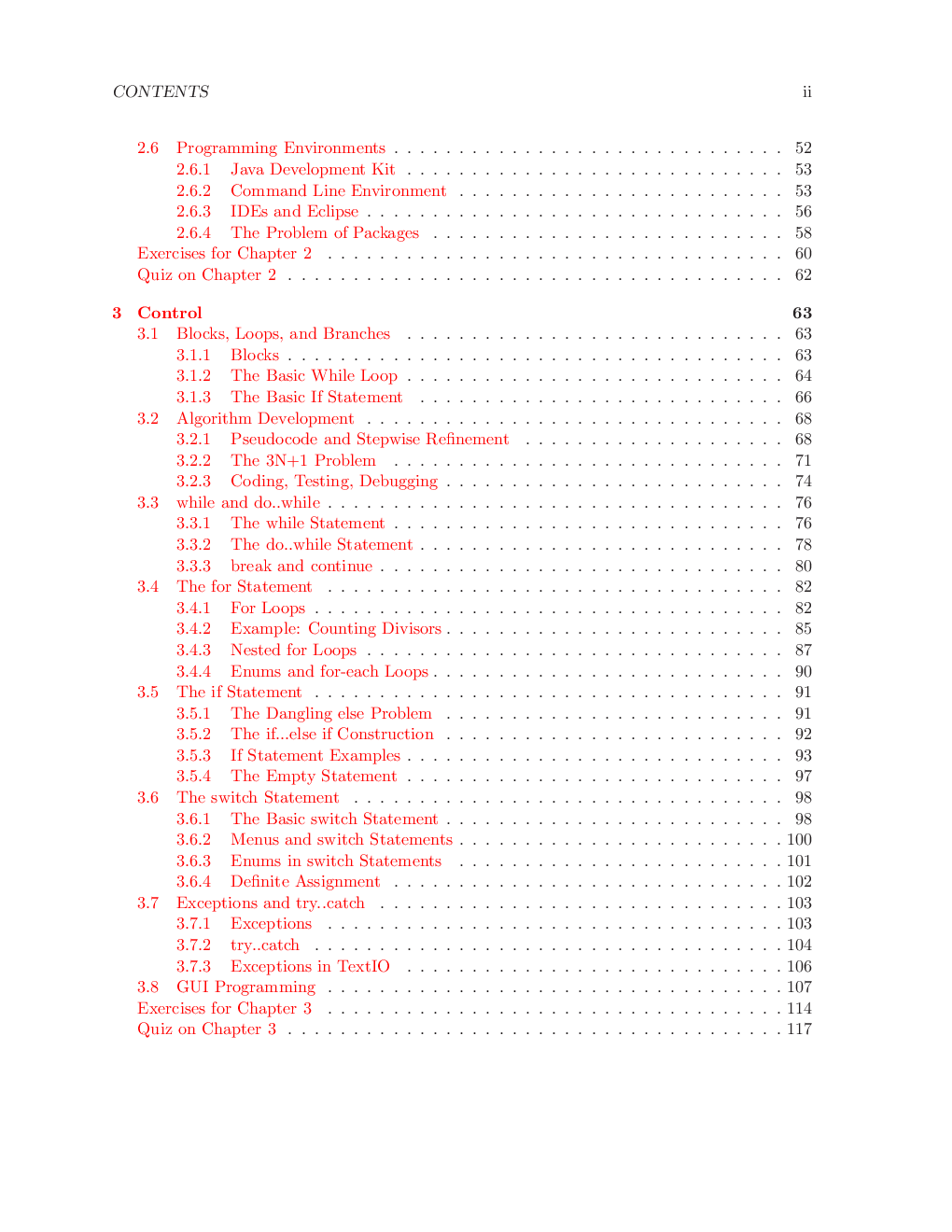 Introduction To Programming Using Java - Page 4