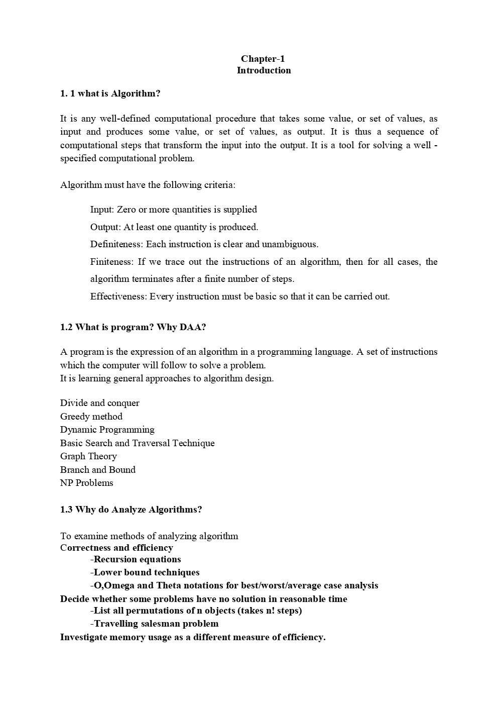 Introduction To Design And Analysis Of Algorithms - Page 5