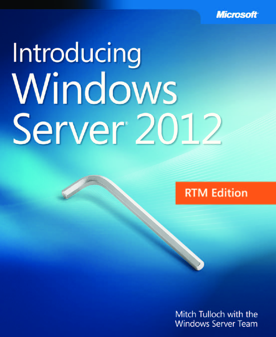 Introducing Windows Server 2012 - Page 1