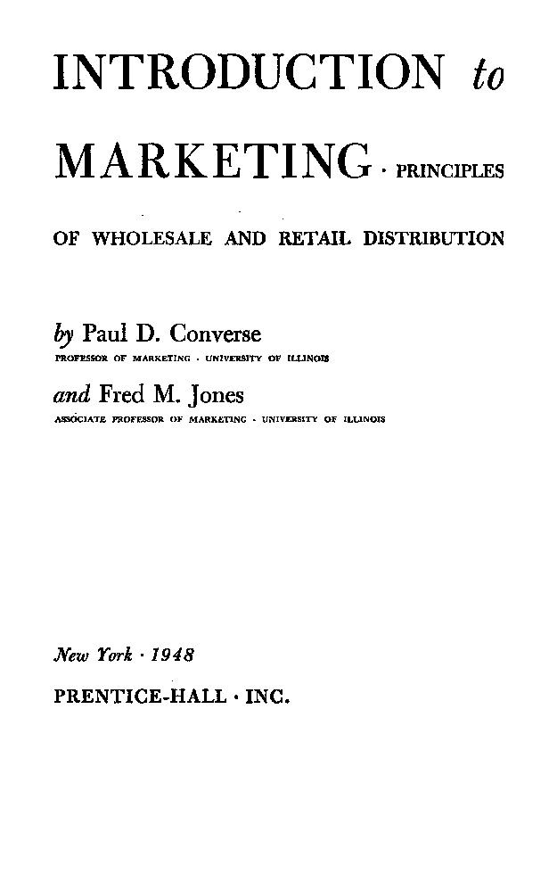 Introduction To Marketing - Page 2