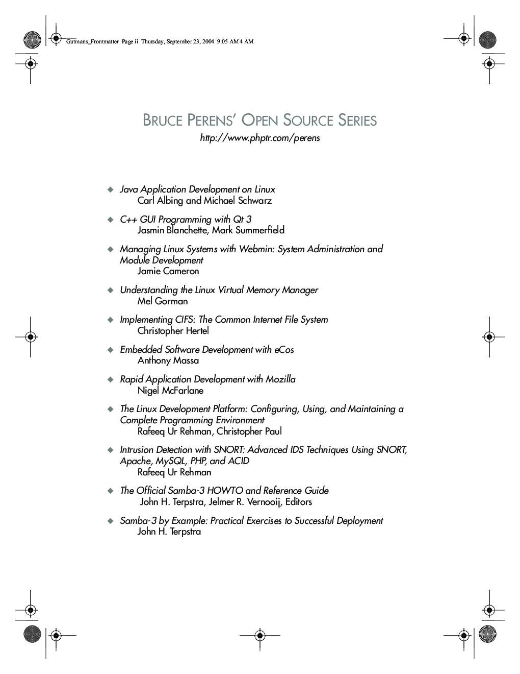 PHP 5 Power Programming - Page 3