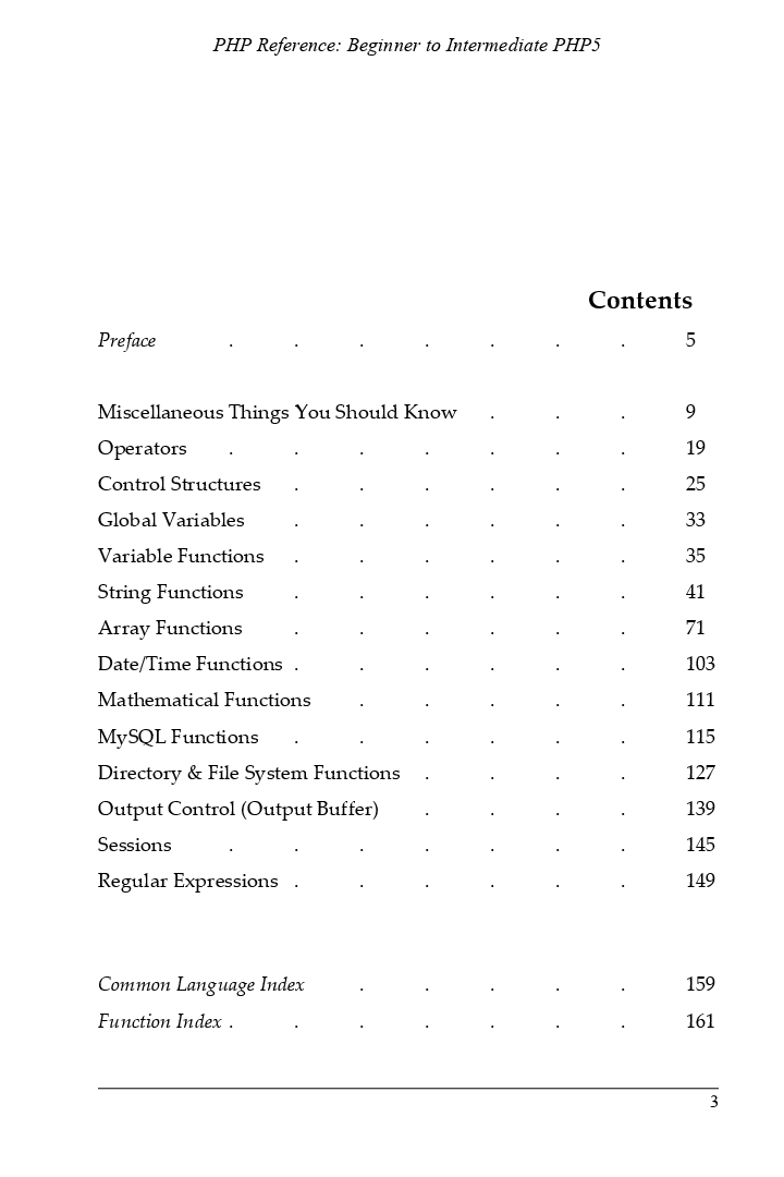 PHP Reference Begineer To Intermediate PHP5 - Page 4