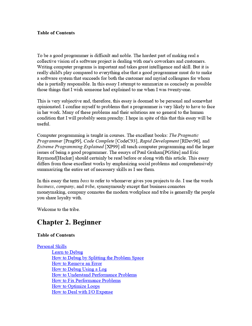 How To Be A Programmer - Page 4