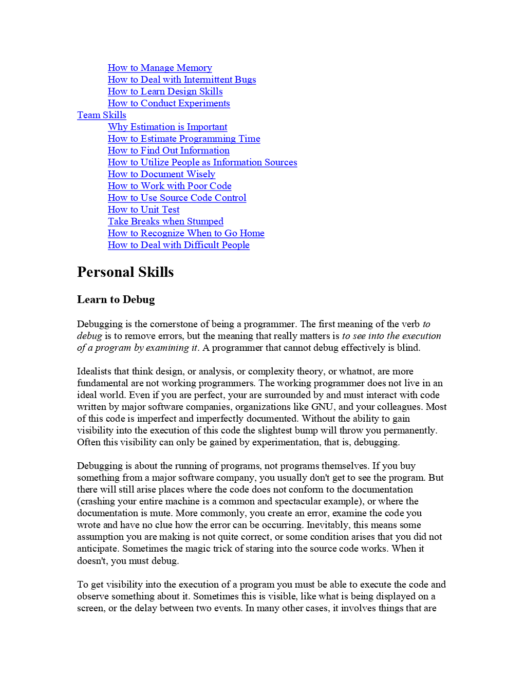 How To Be A Programmer - Page 5
