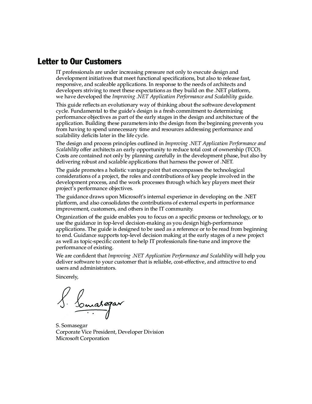 Improving Dot Net Application Performance And Scalability - Page 4