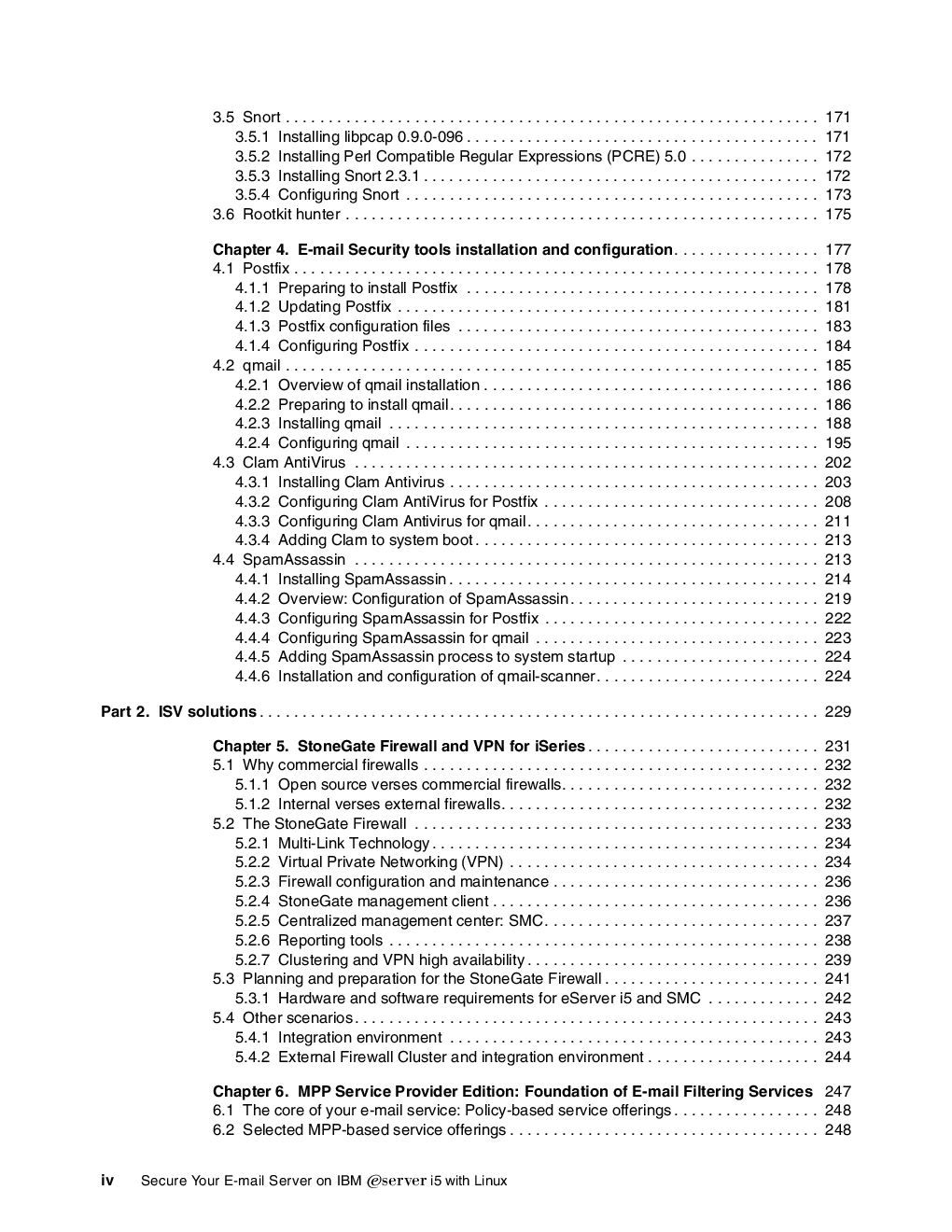 Secure your E-Mail Server On IBM Server i5 With linux - Page 5