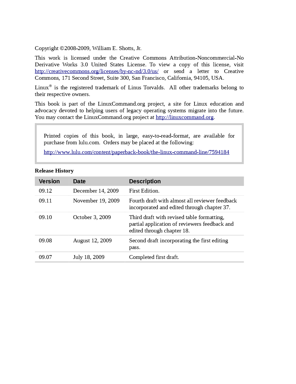 The Linux Command Line - Page 2