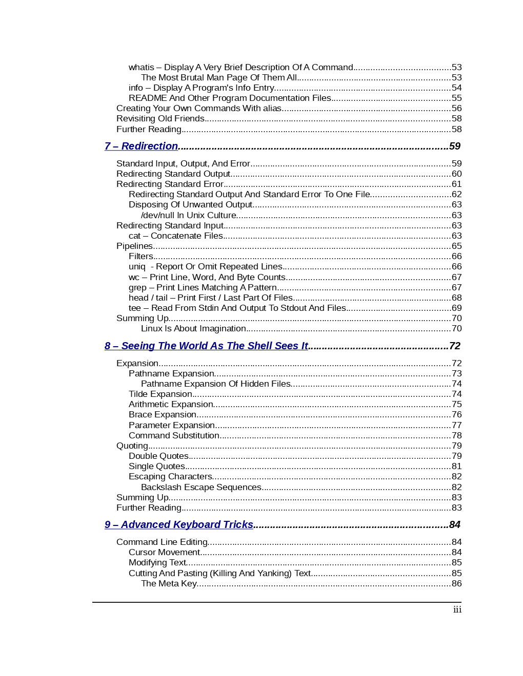 The Linux Command Line - Page 5