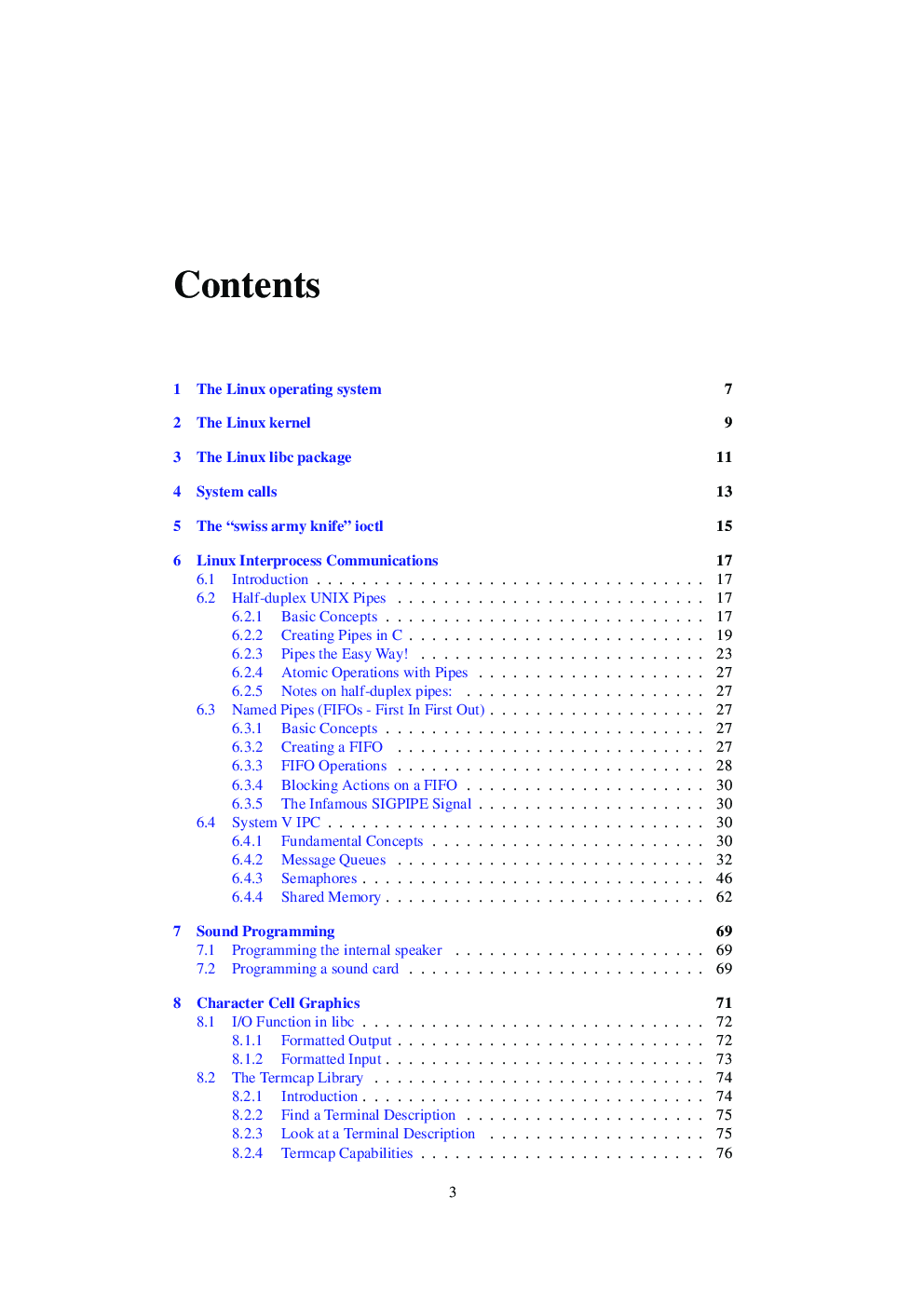 The Linux Programmers Guide - Page 2