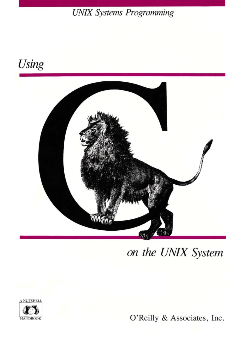 Using C On The UNIX System - Page 1