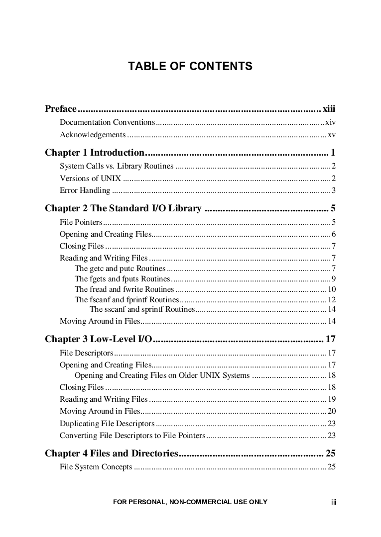 Using C On The UNIX System - Page 5