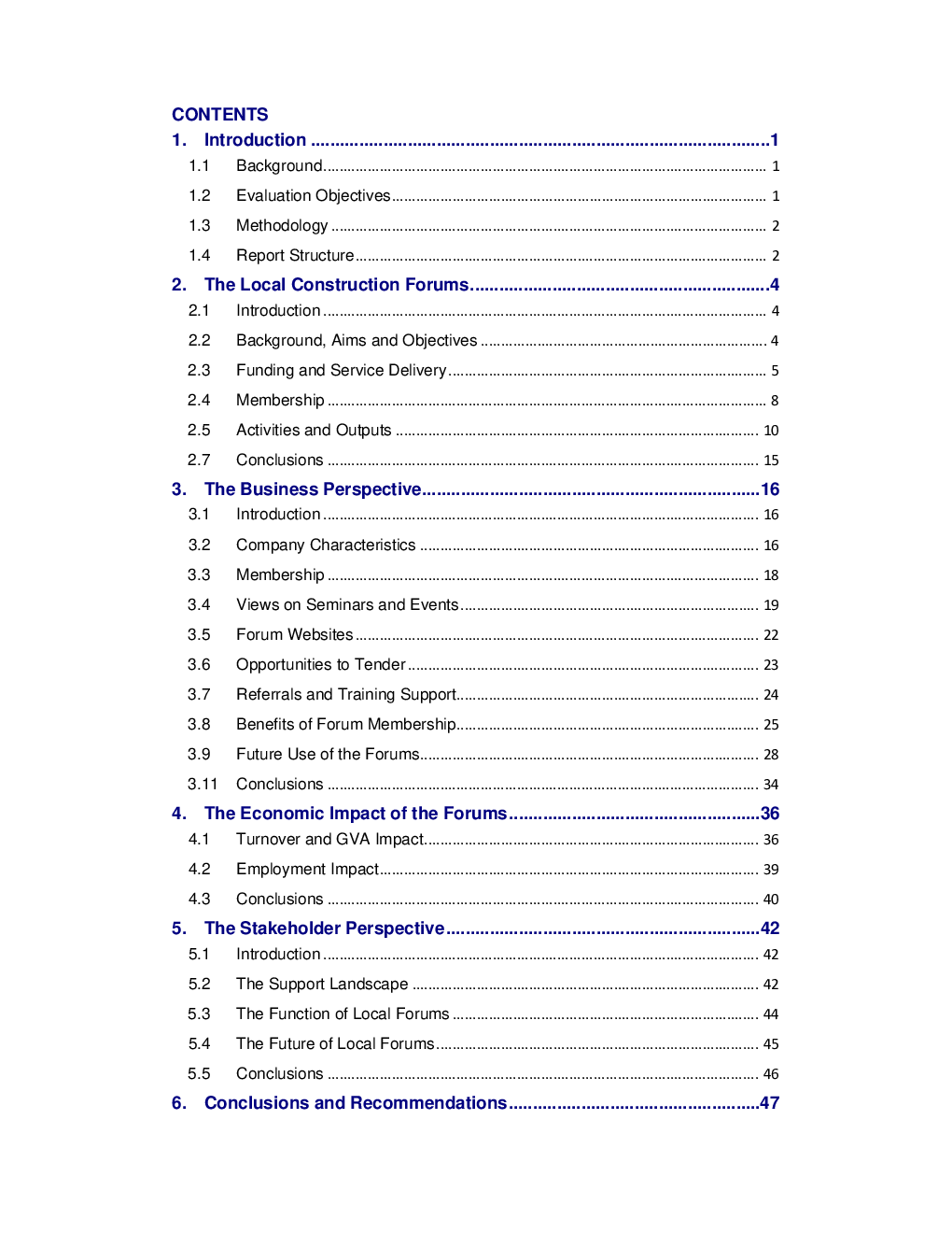 Evaluation Of Local Construction Forum Activity In The Scottish Enterprise East - Page 2
