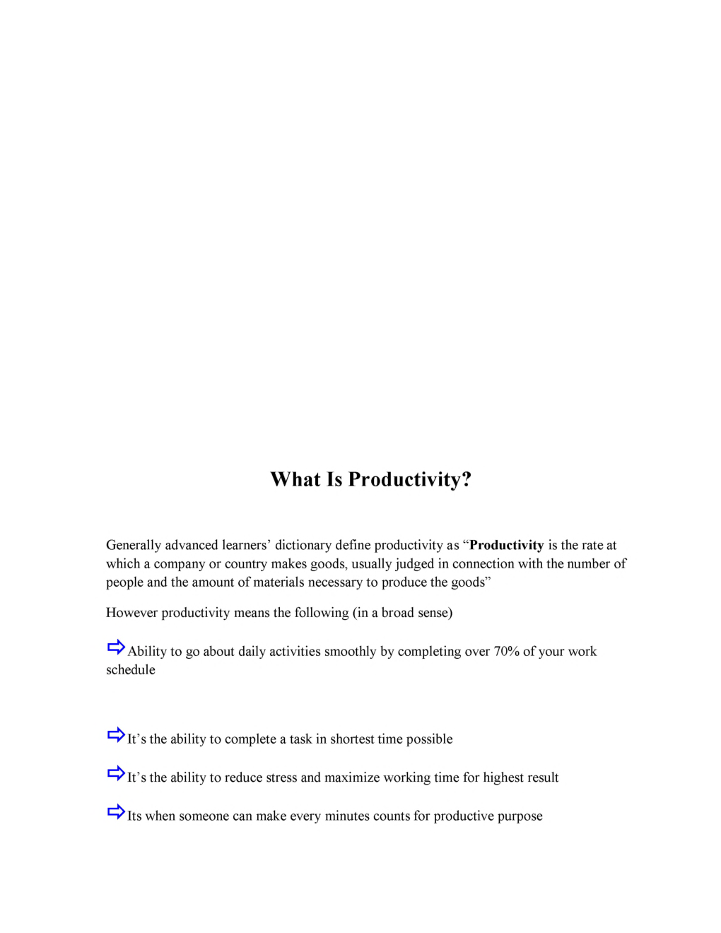 The A-Z Of Productivity - Page 4