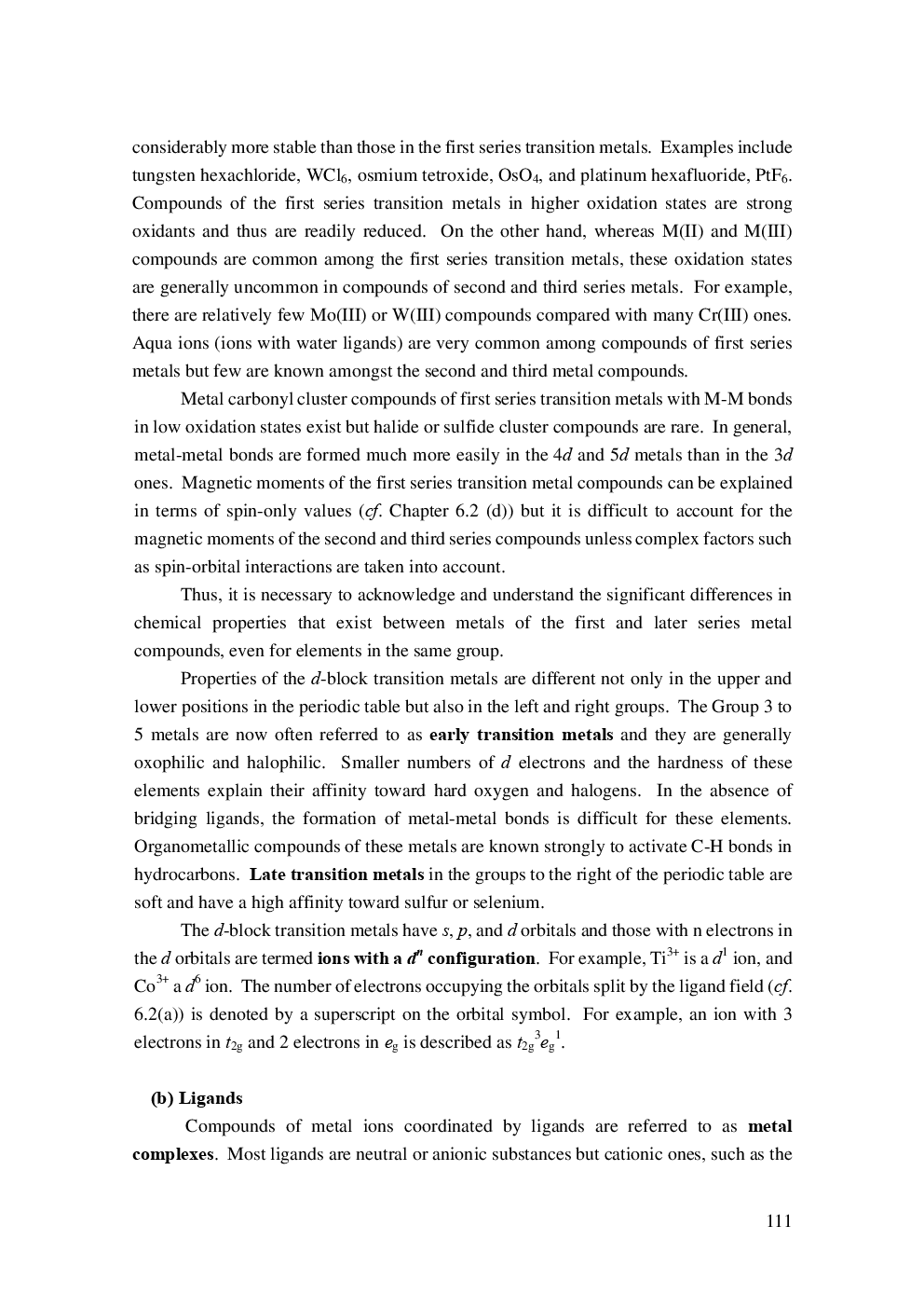 Chemistry Of Transition Elements And Coordination Compounds – Bonding Theories (Chemical Science) Study Material For CSIR NET Exam - Page 3