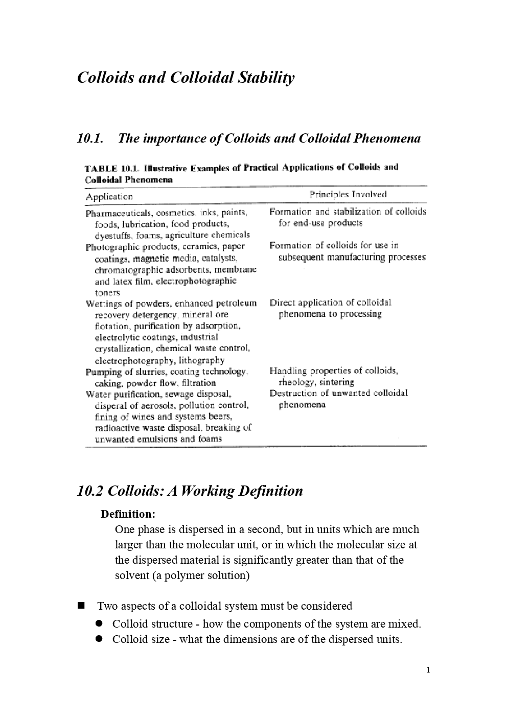 Colloids And Colloidal Stability (Chemical Science) Study Material For CSIR NET Exam - Page 2