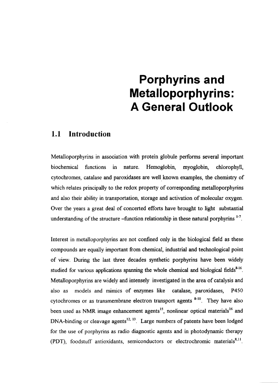 Photosystems, Porphyrines, Metalloenzymes  Oxygen (Chemical Science)  Study Material For CSIR NET Exam - Page 2
