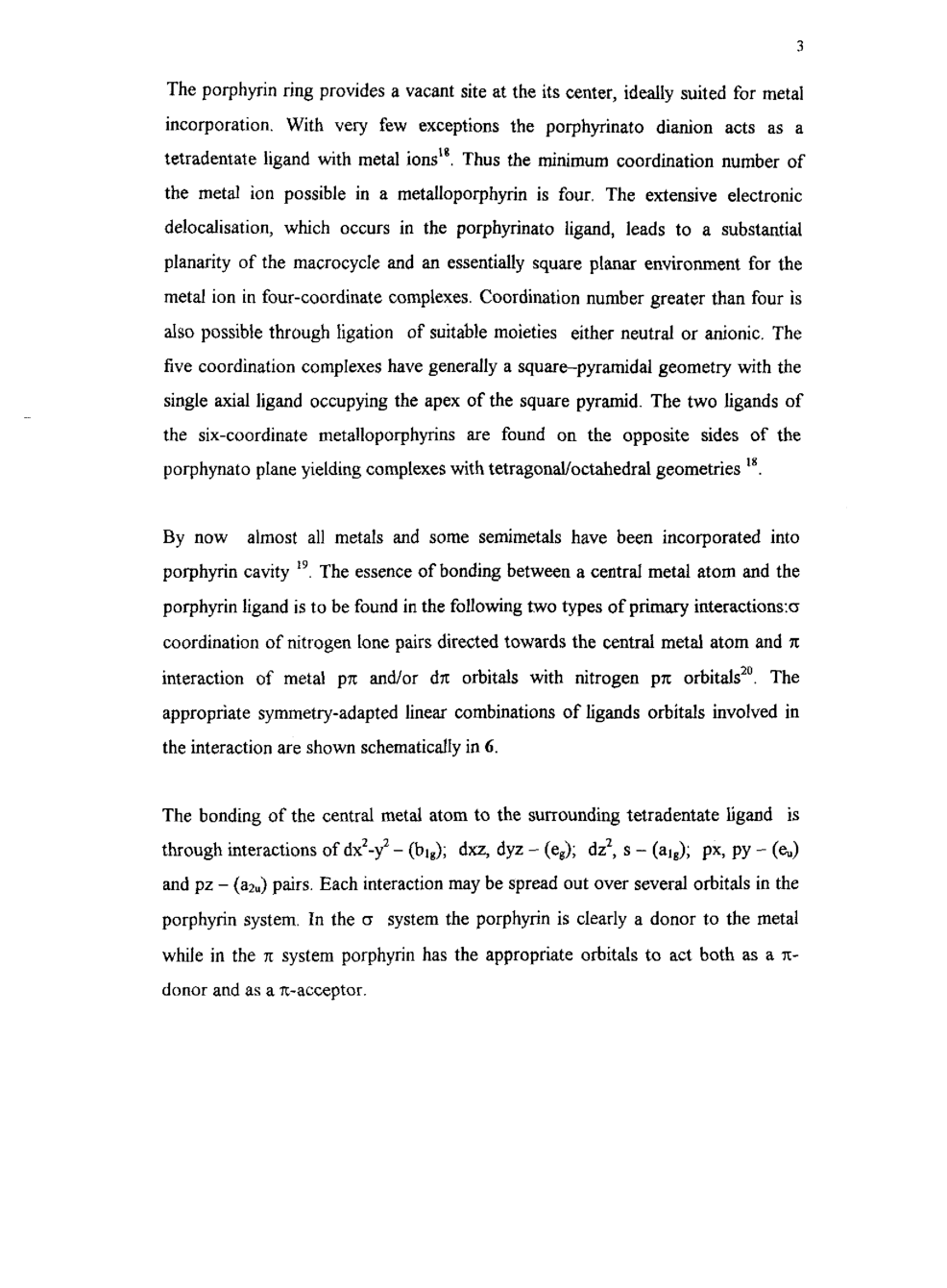Photosystems, Porphyrines, Metalloenzymes  Oxygen (Chemical Science)  Study Material For CSIR NET Exam - Page 4