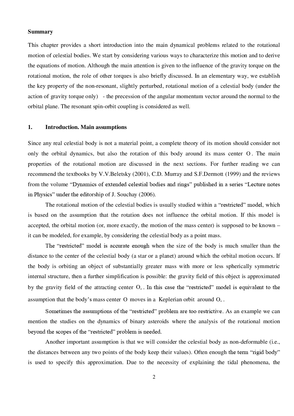 Rotational Dynamics (Chemical Science) Study Material For CSIR NET Exam - Page 3