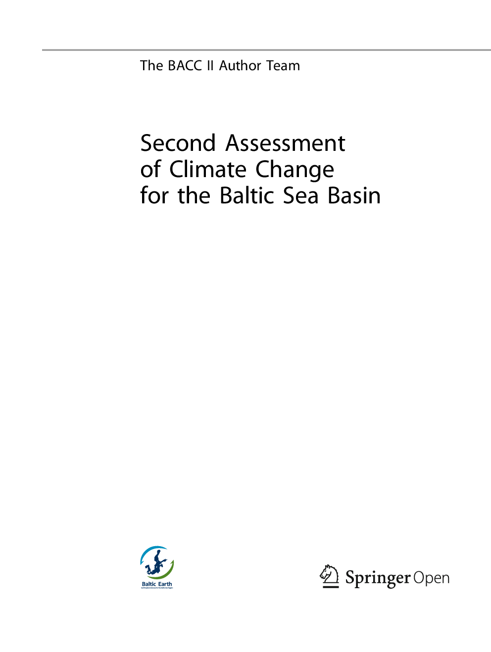 Second Assessment Of Climate Change For The Baltic Sea Basin - Page 4