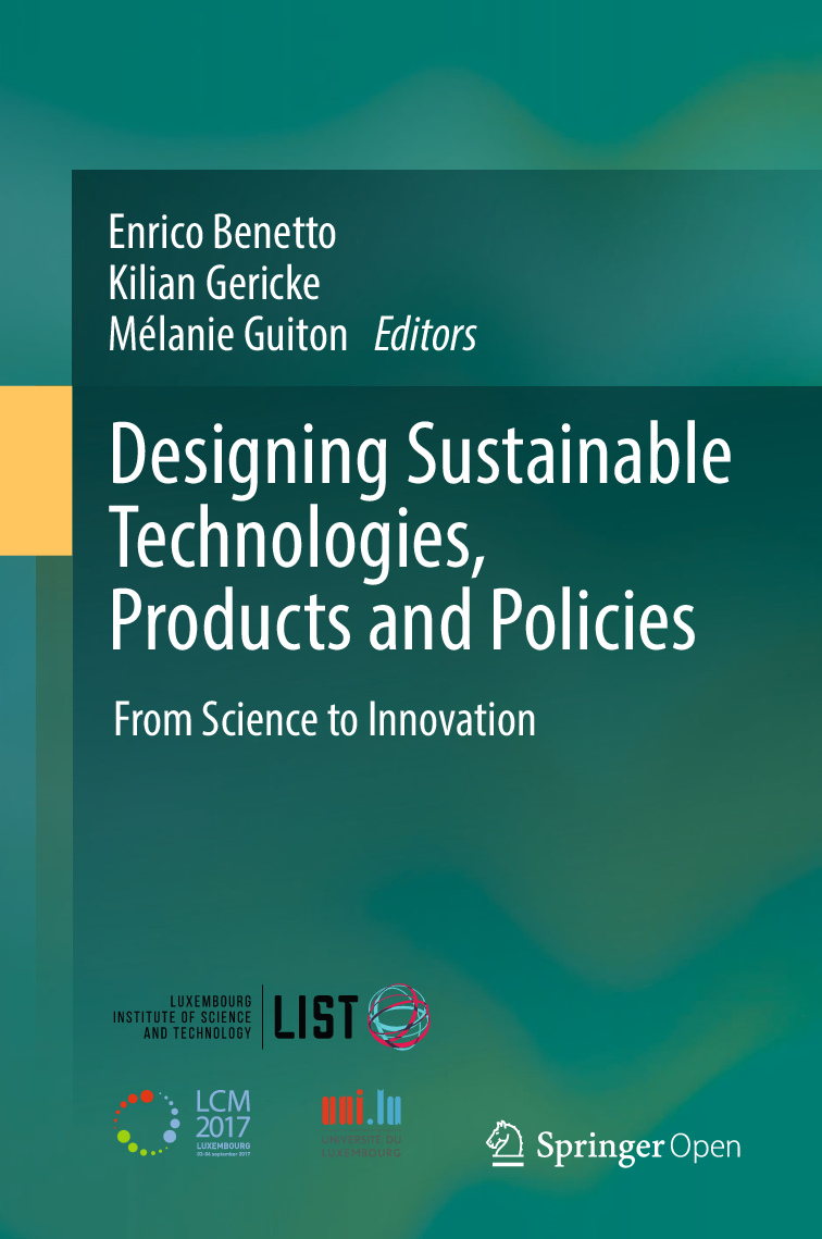 Designing Sustainable Technologies Products And Policies - Page 1