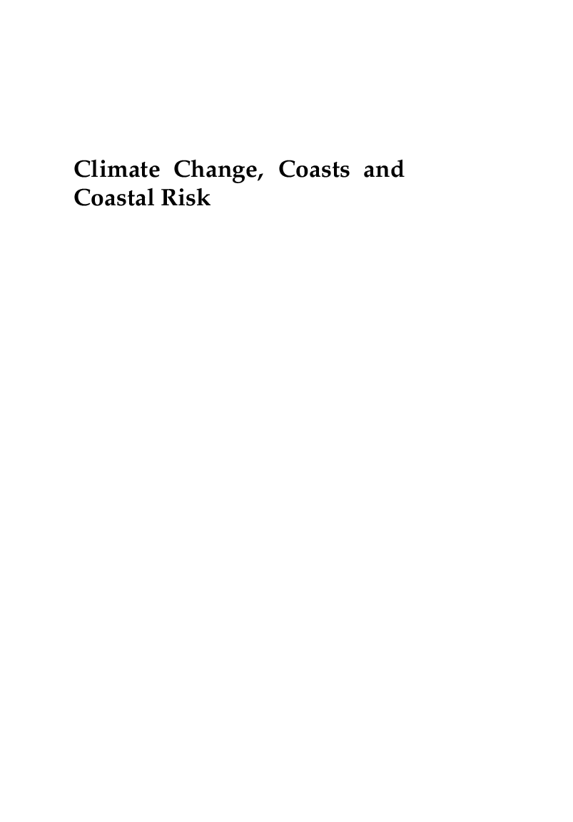 Climate Change Coasts And Coastal Risk - Page 2
