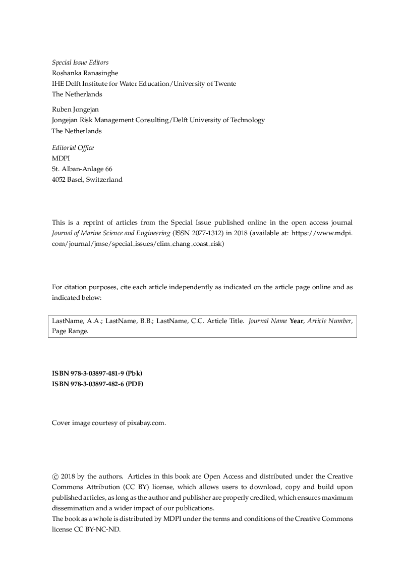 Climate Change Coasts And Coastal Risk - Page 5