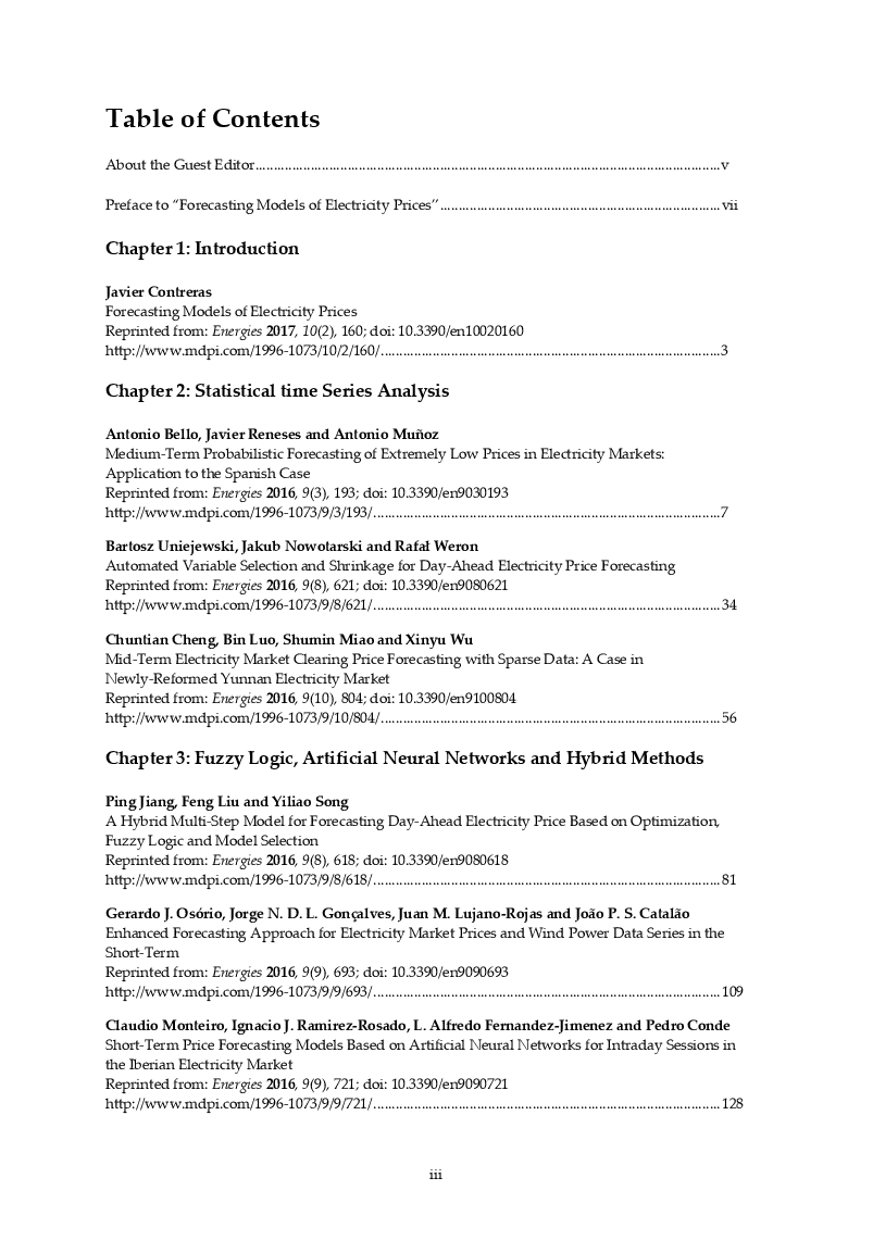 Forecasting Models Of Electricity Prices - Page 4