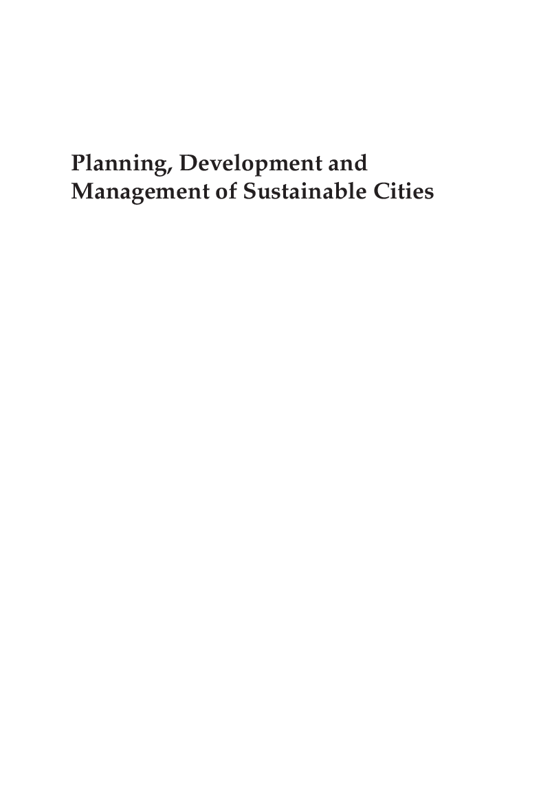 Planning Development And Management Of Sustainable Cities - Page 2