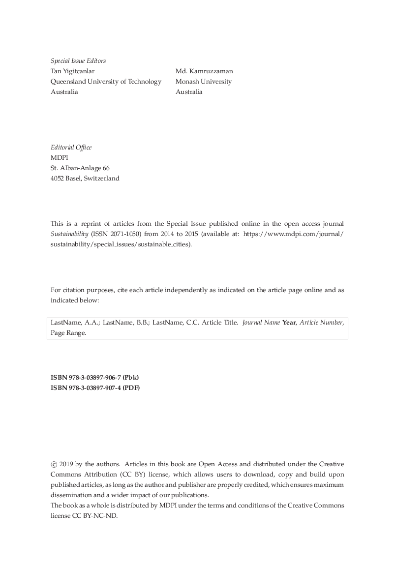 Planning Development And Management Of Sustainable Cities - Page 5