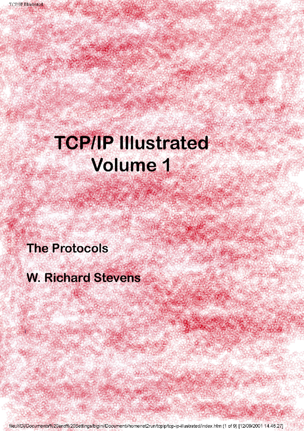 TCP/IP Illustrated Volume-I - Page 1