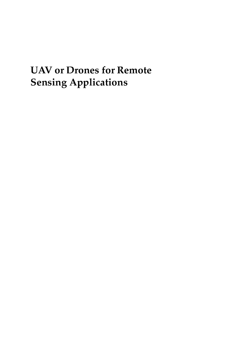 UAV Or Drones For remote Sensing Applications - Page 2