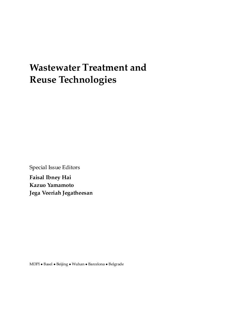 Wastewater Treatment And Reuse Technologies - Page 4