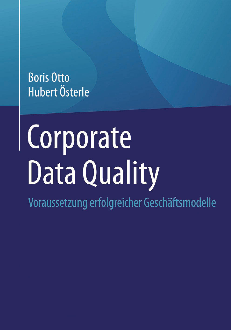 Corporate Data Quality Vol I - Page 1