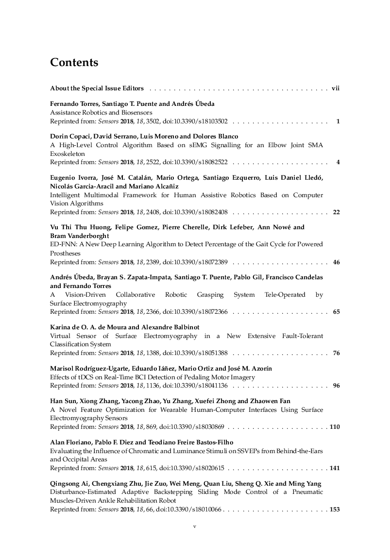 Assistance Robotics and Biosensors - Page 3