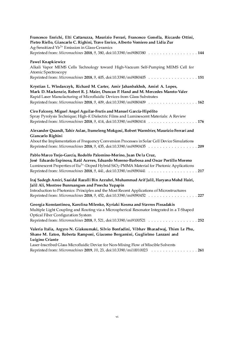 Glassy Materials Based Microdevices - Page 5