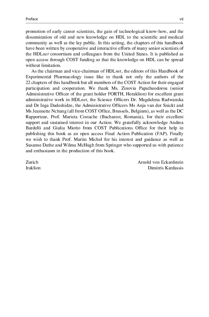 Handbook Of Experimental Pharmacology - Page 5