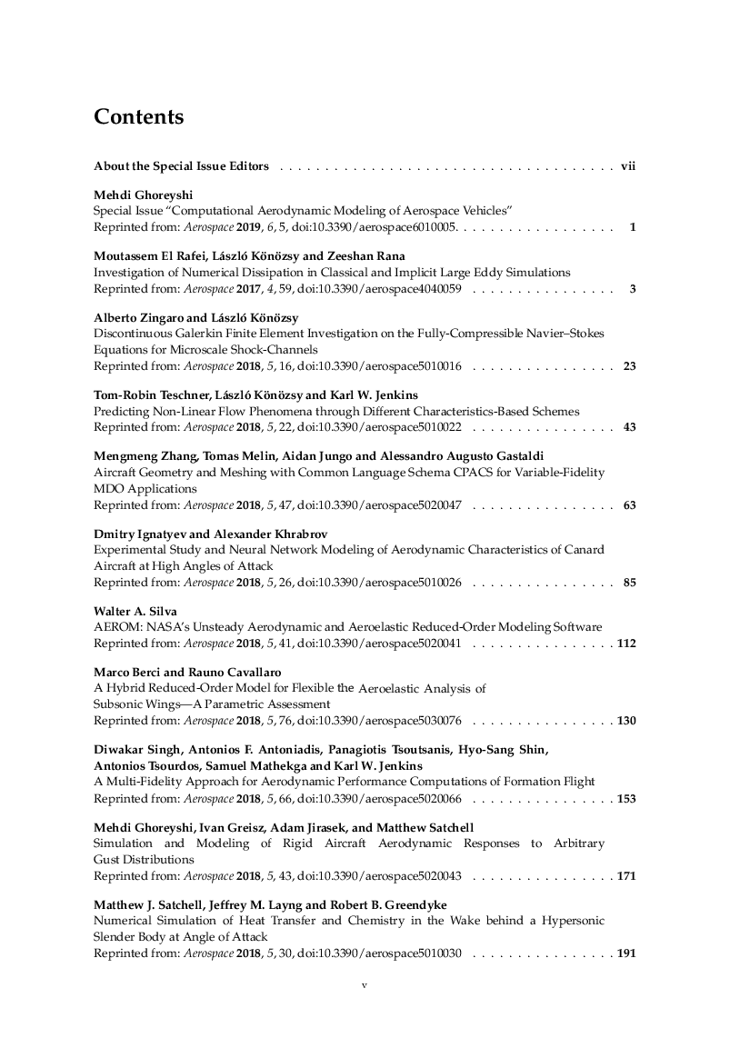 Computational Aerodynamic Modeling Of Aerospace Vehicles - Page 4
