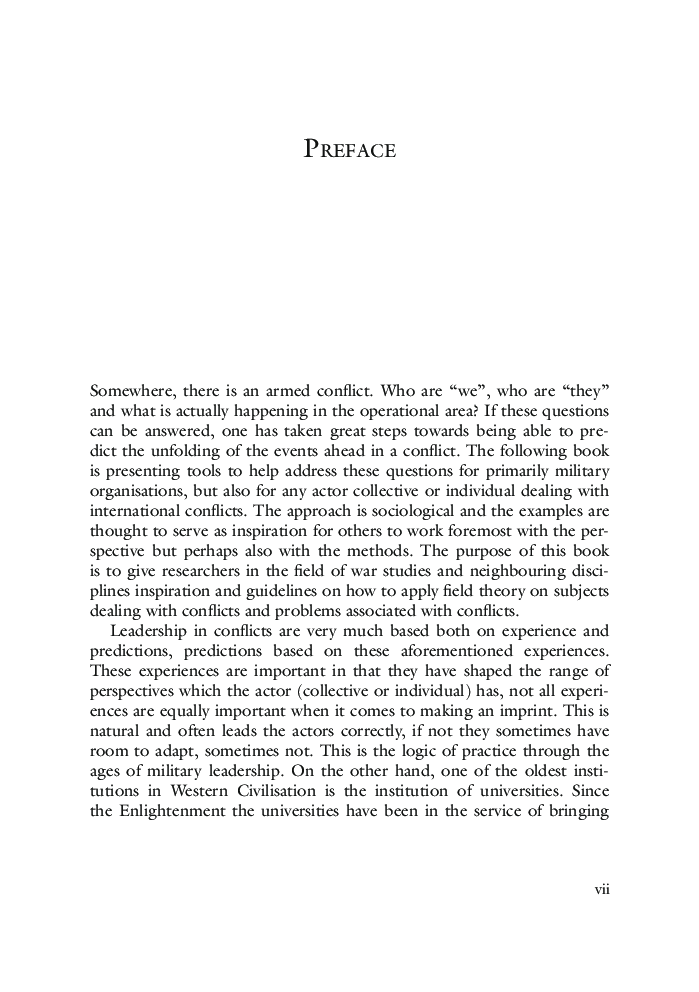 Bordieuan Field Theory As An Instrument For Military Operational Analysis - Page 4