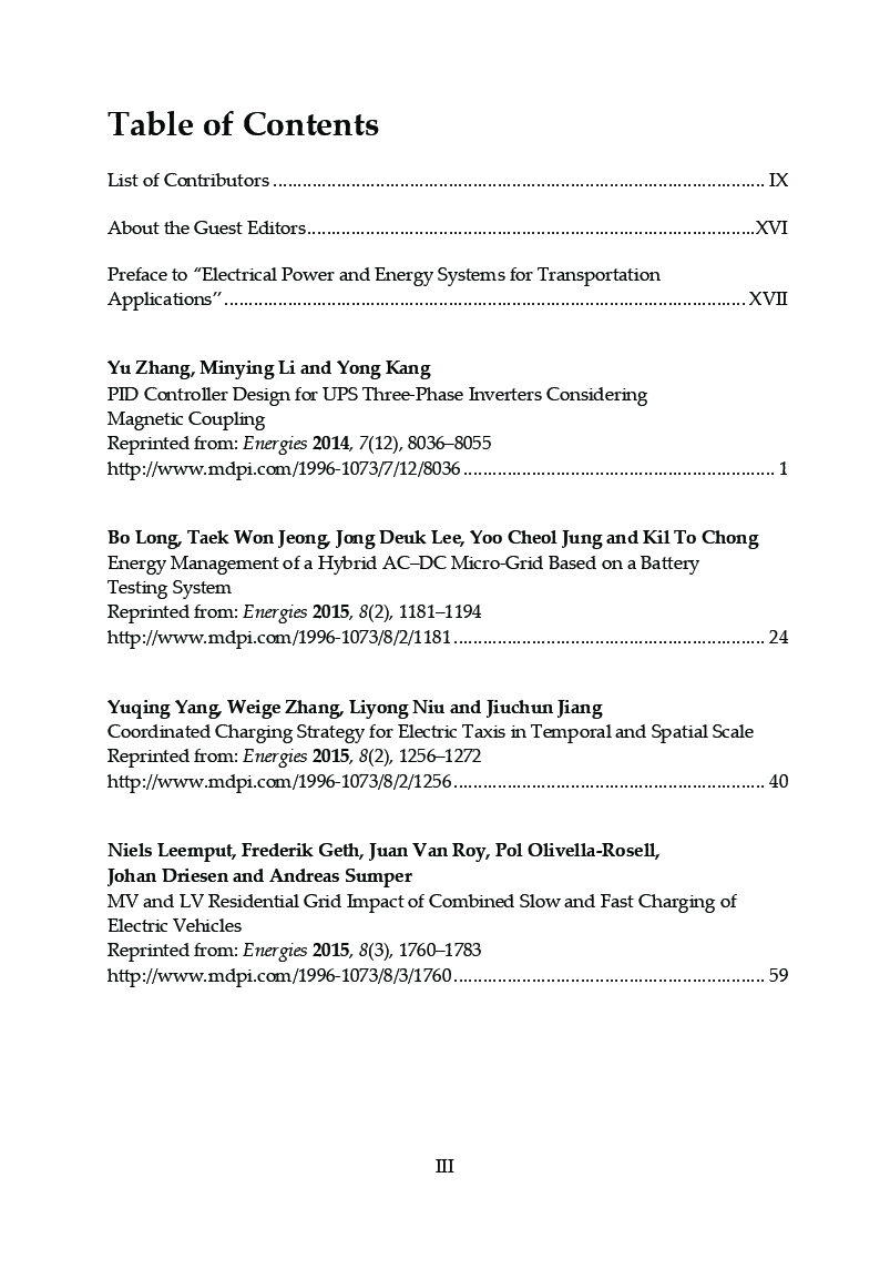 Electrical Power And Energy Systems For Transportation Applications - Page 2