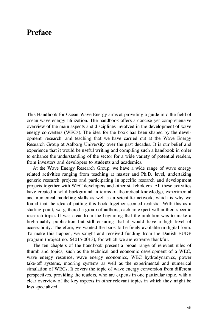 Handbook Of Ocean Wave Energy - Page 3