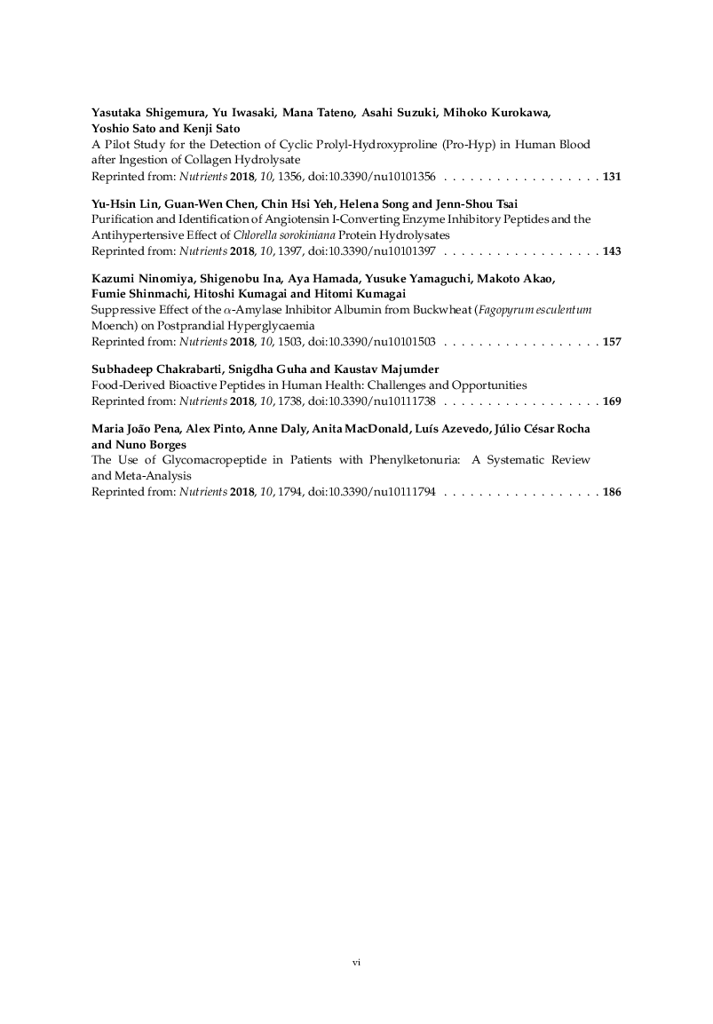 Impact Of Bioactive Peptides On Human Health - Page 5