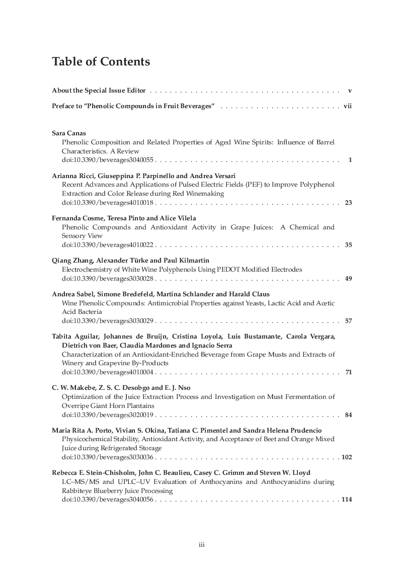 Phenolic Compounds In Fruit Beverages - Page 2