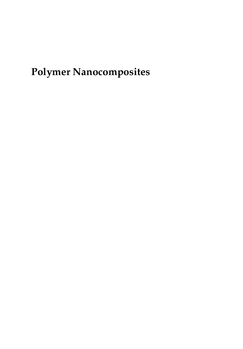 Polymer Nanocomposites - Page 2