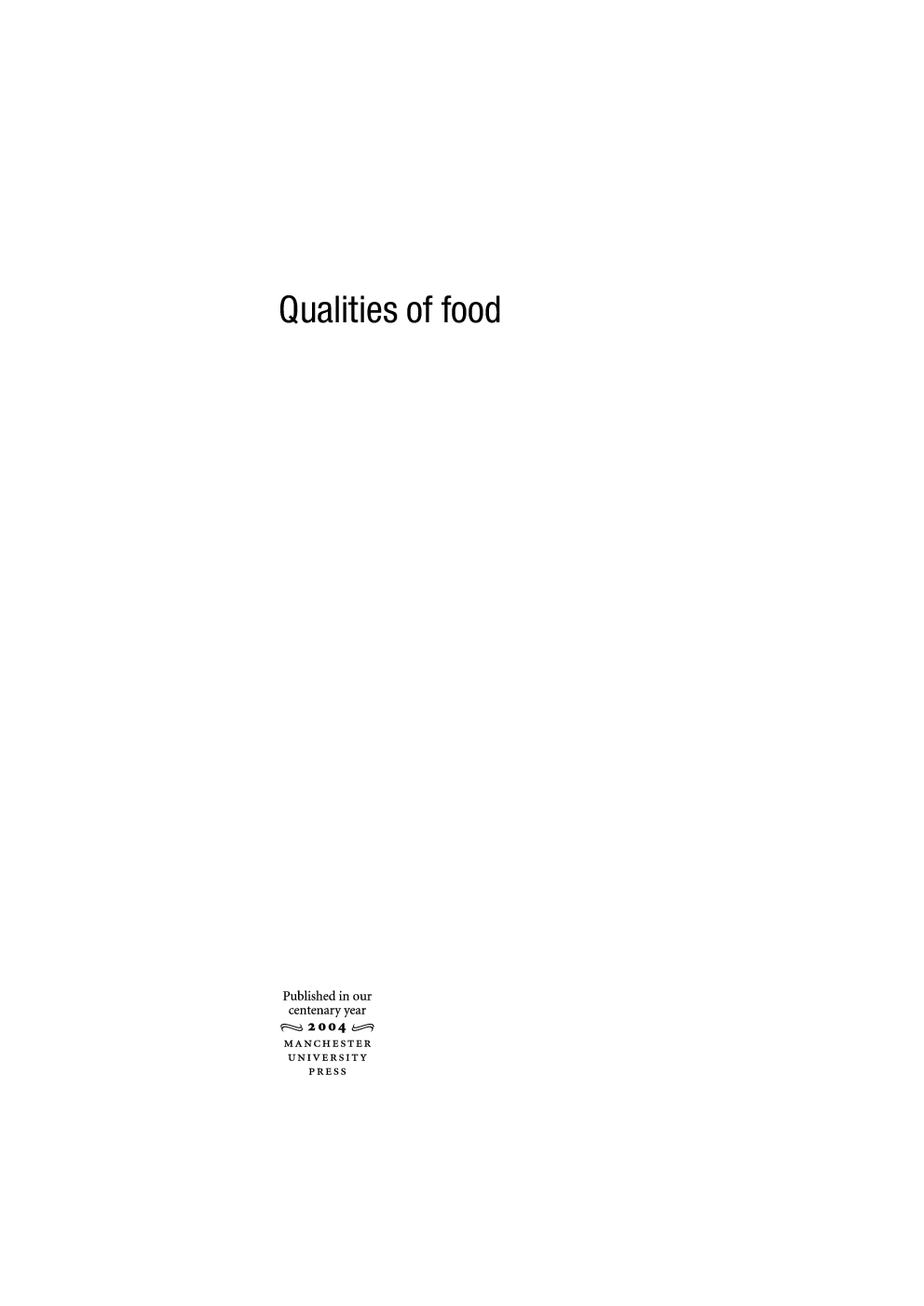 Qualities Of food - Page 2